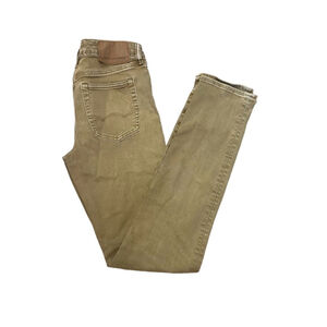 AMERICAN EAGLE Airflex Tan Stretch Straight Leg Denim Jean 30